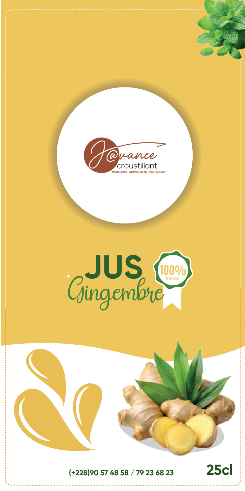 Étiquettes — Jus Jouvance