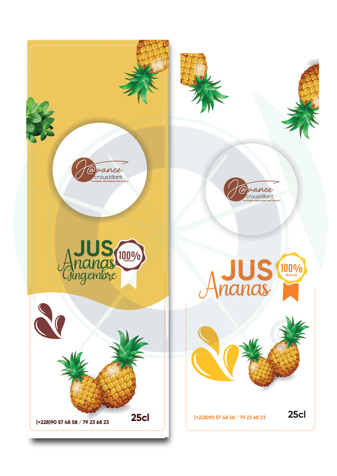 Étiquettes — Jus Jouvance
